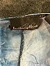 Brittany Black Blue 3/4 Sleeve Blouse Size XL - photo 7