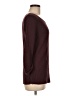 Sparkle & Fade Burgundy Pullover Sweater Size M - photo 4