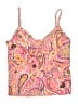 Lands' End Paisley Pink Swimsuit Top Size 14 (petite) - photo 1