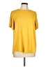 Reba Yellow Short Sleeve Top Size L - photo 1