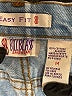 Bill Blass 100% Cotton Hearts Blue Jeans Size 14 - photo 4