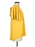 Reba Yellow Short Sleeve Top Size L - photo 4