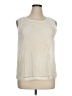 Gibson 100% Polyester Ivory Sleeveless Top Size XL - photo 1