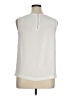 Gibson 100% Polyester Ivory Sleeveless Top Size XL - photo 2