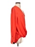 Rag & Bone Orange 3/4 Sleeve Blouse Size S - photo 4