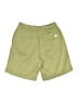 Zara Solid Green Khaki Shorts Size 13 - 14 - photo 2