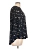 Mix by 41 Hawthorn 100% Polyester Floral Black 3/4 Sleeve Blouse Size L - photo 4