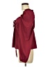 Topshop 100% Polyester Burgundy Long Sleeve Blouse Size 8 - photo 5