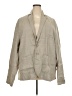 Saks Fifth Avenue 100% Linen Gray Blazer Size XXL - photo 1
