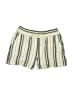 Maeve Stripes Ivory Shorts Size XS - photo 1