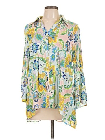 Sunny Leigh 3/4 Sleeve Blouse (view 1)