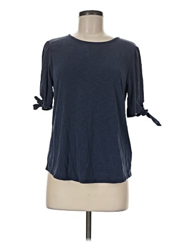 Green Envelope 3/4 Sleeve Top (view 1)