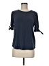 Green Envelope Blue 3/4 Sleeve Top Size M - photo 1