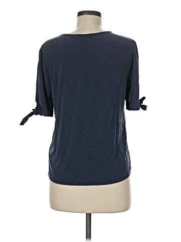 Green Envelope 3/4 Sleeve Top (view 2)