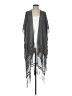 Mustard Seed 100% Polyester Gray Kimono Size Sm - Med - photo 1
