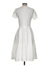 Unbranded Solid White Casual Dress Size S - photo 2