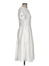 Unbranded Solid White Casual Dress Size S - photo 4