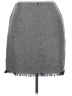 J.Jill Chevron-herringbone Gray Wool Skirt Size 18 - photo 2