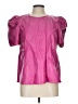 THML Pink Short Sleeve Blouse Size L - photo 1