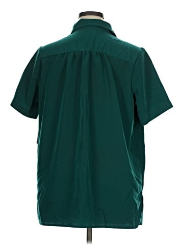 Woman Within Short Sleeve Blouse (view 2)