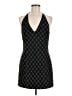 NBD 100% Polyester Argyle Black Cocktail Dress Size M - photo 1