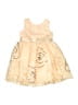 Jayne Copeland 100% Polyester Tan Dress Size 2T - photo 1