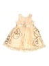 Jayne Copeland 100% Polyester Tan Dress Size 2T - photo 2