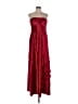 BCBGMAXAZRIA 100% Polyester Burgundy Cocktail Dress Size L - photo 1