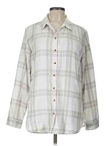 Jachs Girlfriend Long Sleeve Button-Down Shirt (view 1)