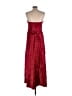 BCBGMAXAZRIA 100% Polyester Burgundy Cocktail Dress Size L - photo 2