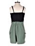 Ultra Flirt Color Block Green Romper Size XS - photo 2