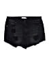 oasis Black Denim Shorts Size M - photo 1