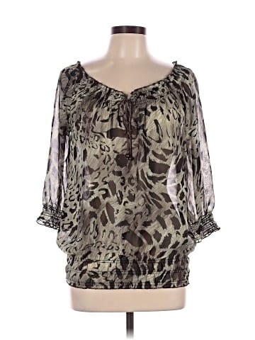Derek Heart 3/4 Sleeve Blouse (view 1)