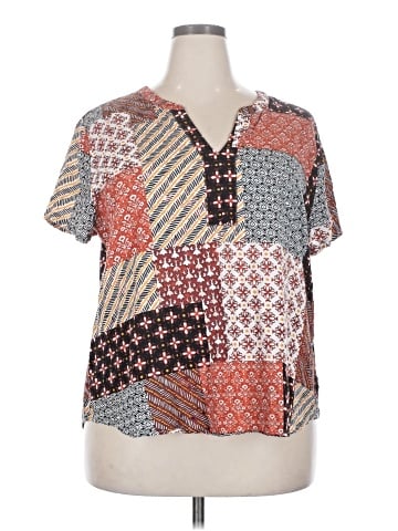 Van Heusen Short Sleeve Blouse (view 1)