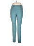 Asics Solid Teal Active Pants Size XL - photo 1