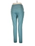Asics Solid Teal Active Pants Size XL - photo 2