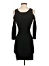 Bebe Solid Black Cocktail Dress Size XS - photo 2