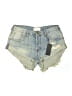 ONETEASPOON 100% Cotton Blue Denim Shorts Size 27 waist - photo 1