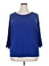 Premise Studio Blue 3/4 Sleeve Top Size 2X - photo 1