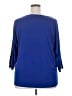 Premise Studio Blue 3/4 Sleeve Top Size 2X - photo 2