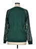 Automet Green Long Sleeve Blouse Size XL - photo 2