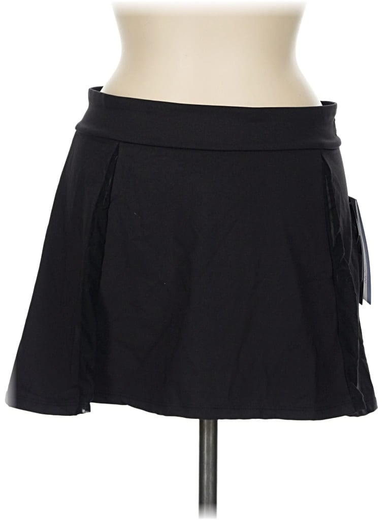 Pre-owned Danskin Casual Skirt In Black