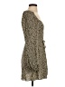 ASOS Design 100% Viscose Brown Tan Long Sleeve Top Size 4 - photo 4