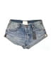 ONETEASPOON 100% Cotton Blue Denim Shorts Size 27 waist - photo 1