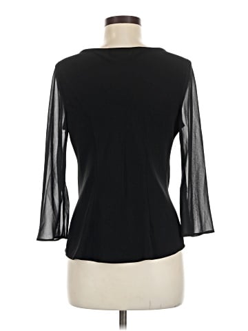 S.L. Fashions 3/4 Sleeve Top (view 2)