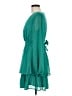 Japna 100% Polyester Teal Cocktail Dress Size M - photo 5