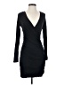Ella Moss 100% Cotton Solid Black Cocktail Dress Size S - photo 1