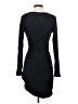 Ella Moss 100% Cotton Solid Black Cocktail Dress Size S - photo 2