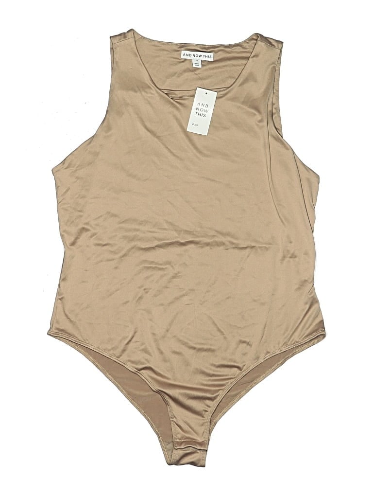 And Now This Bodysuit In Tan