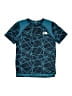 The North Face 100% Polyester Teal Active T-Shirt Size L 14/16 - photo 1